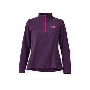 The North Face Purple Fleece Half Zip Pullover Womens XS Polartec